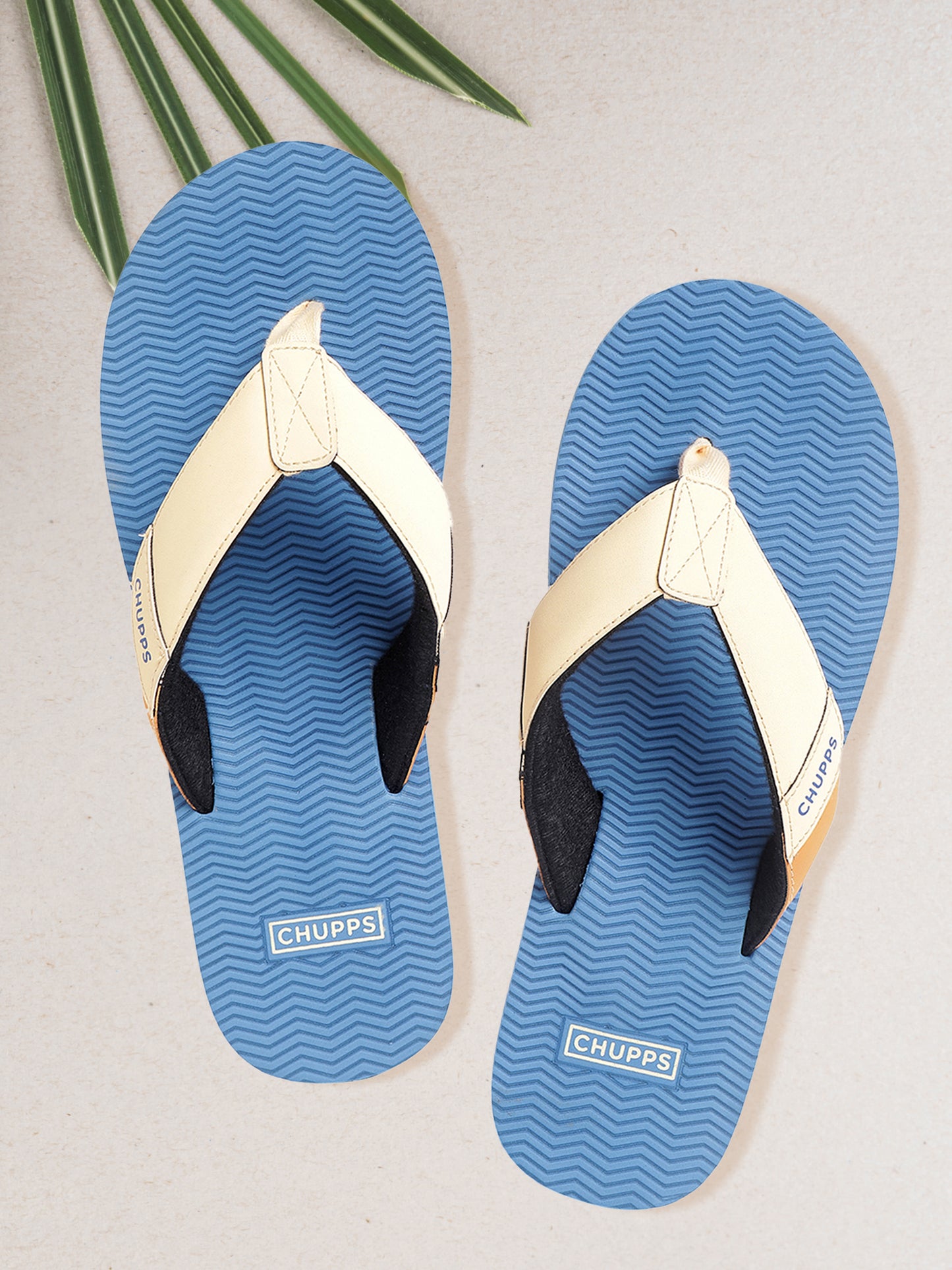 Chupps Wyld Solid Uro Foam Comfort Men's Flip flop