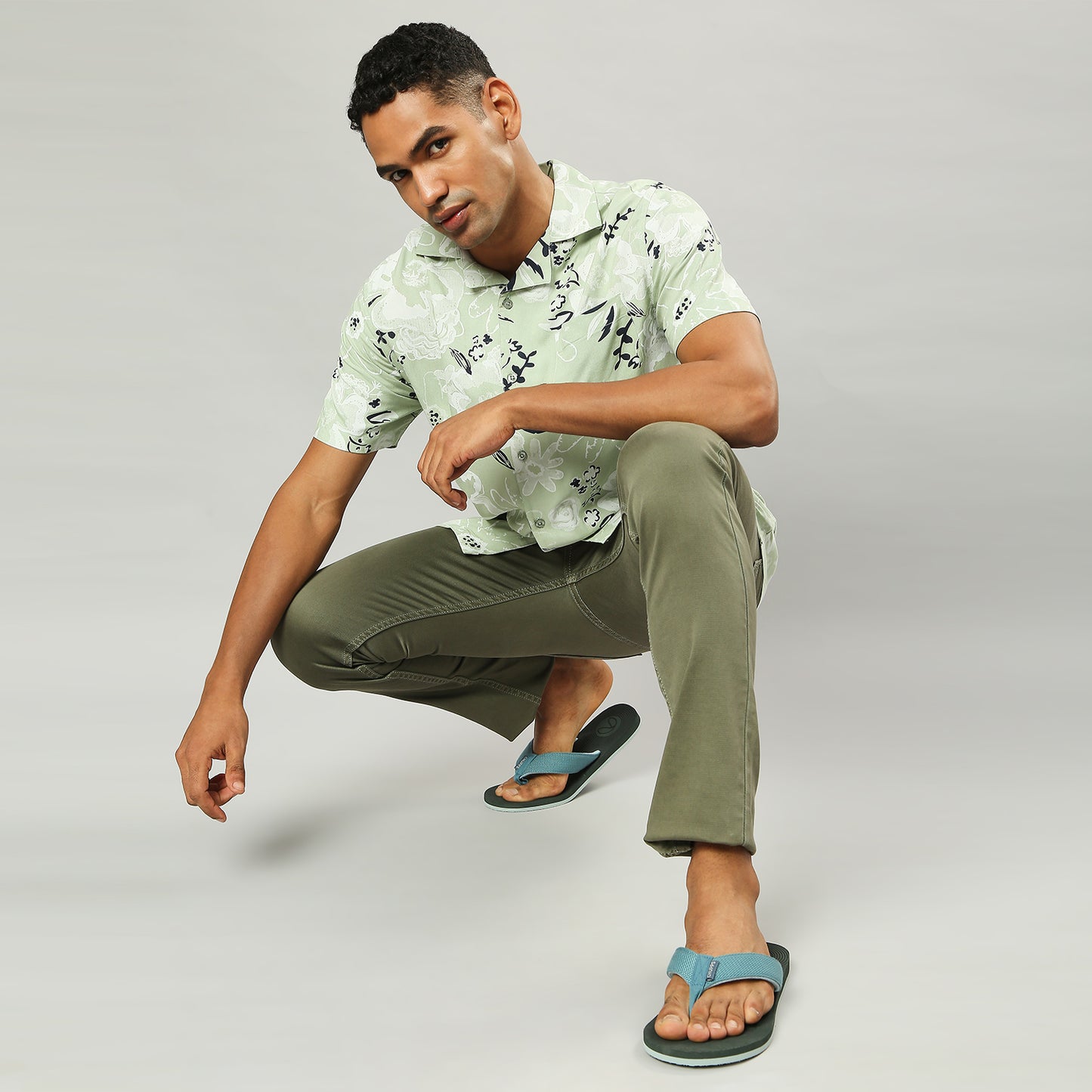 Chupps Wyld Solid Uro Foam Comfort Men's Flip flop