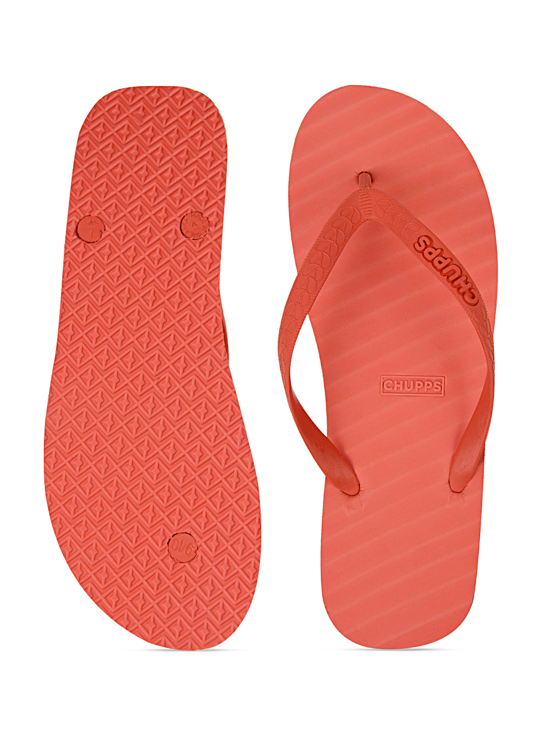 Chupps Banana Leaf Monochrome Unisex Flip Flops
