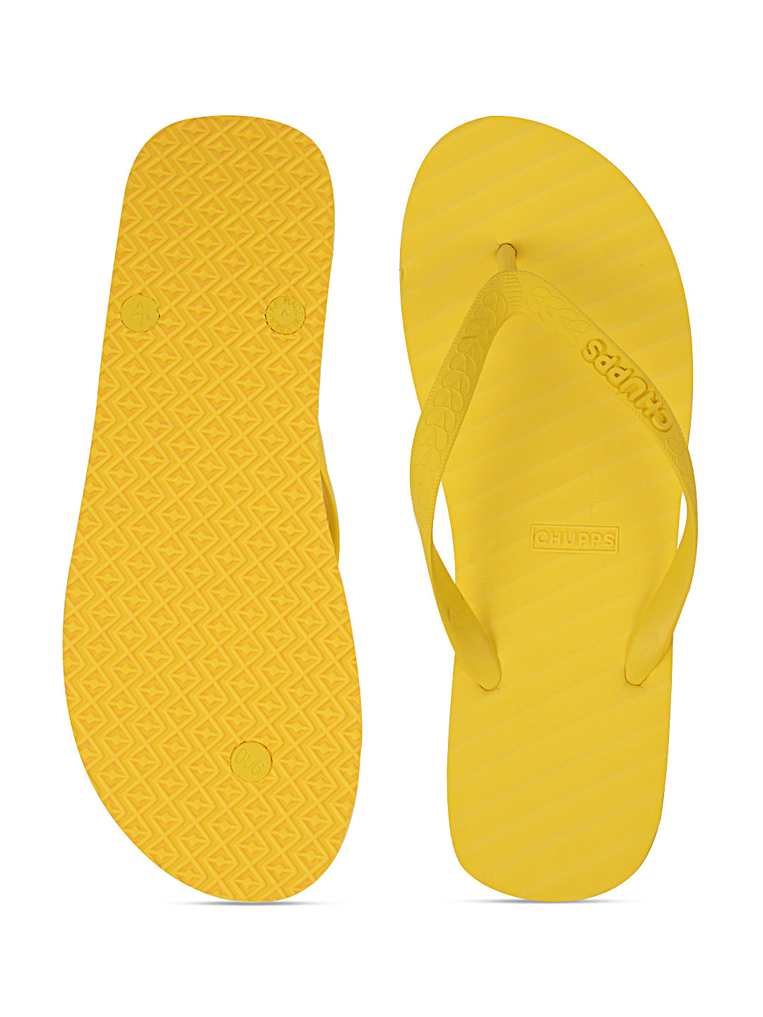 Chupps Banana Leaf Monochrome Unisex Flip Flops