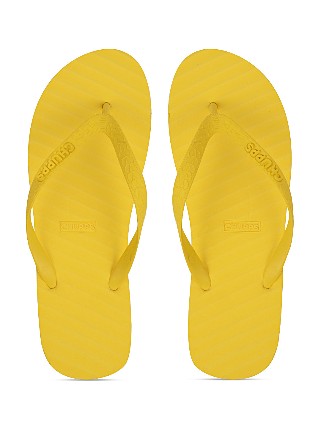 Chupps Banana Leaf Monochrome Unisex Flip Flops