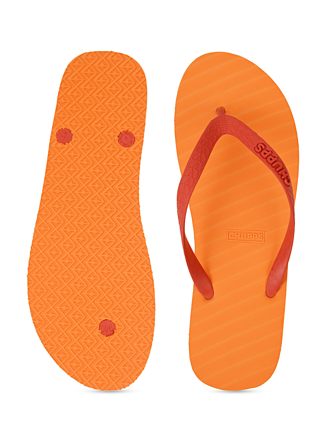 Chupps Banana Leaf Monochrome Unisex Flip Flops