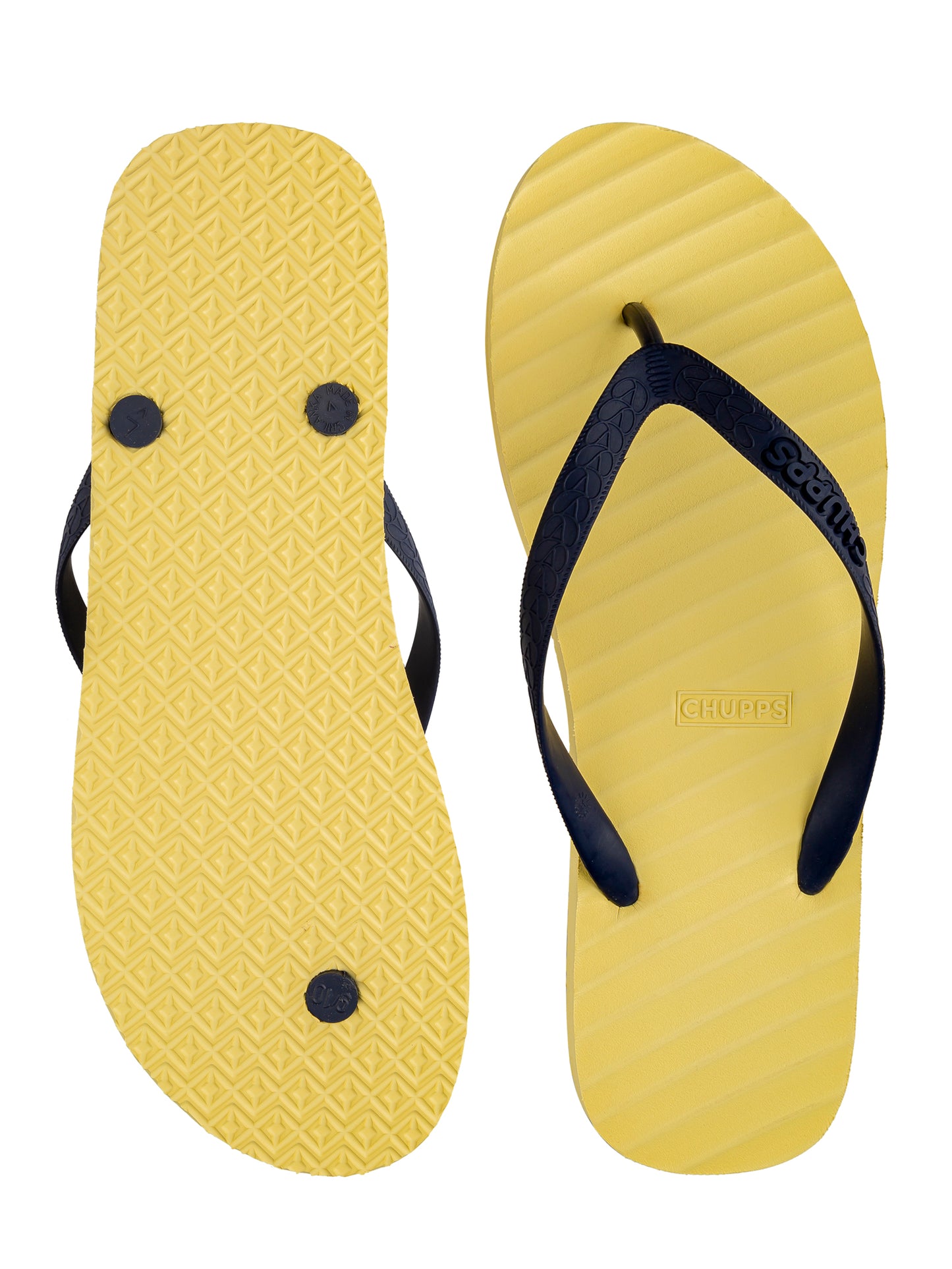 Banana Leaf Monochrome Unisex Flip Flops