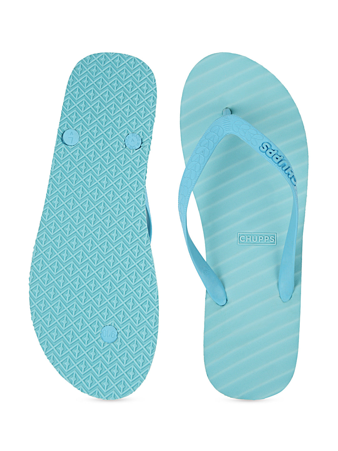 Chupps Banana Leaf Monochrome Unisex Flip Flops