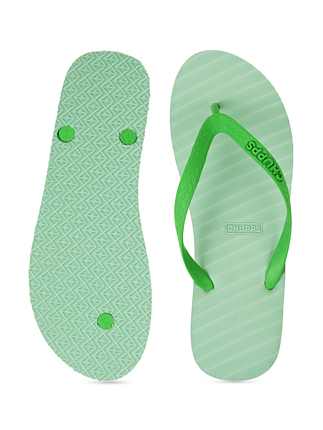 Chupps Banana Leaf Monochrome Unisex Flip Flops