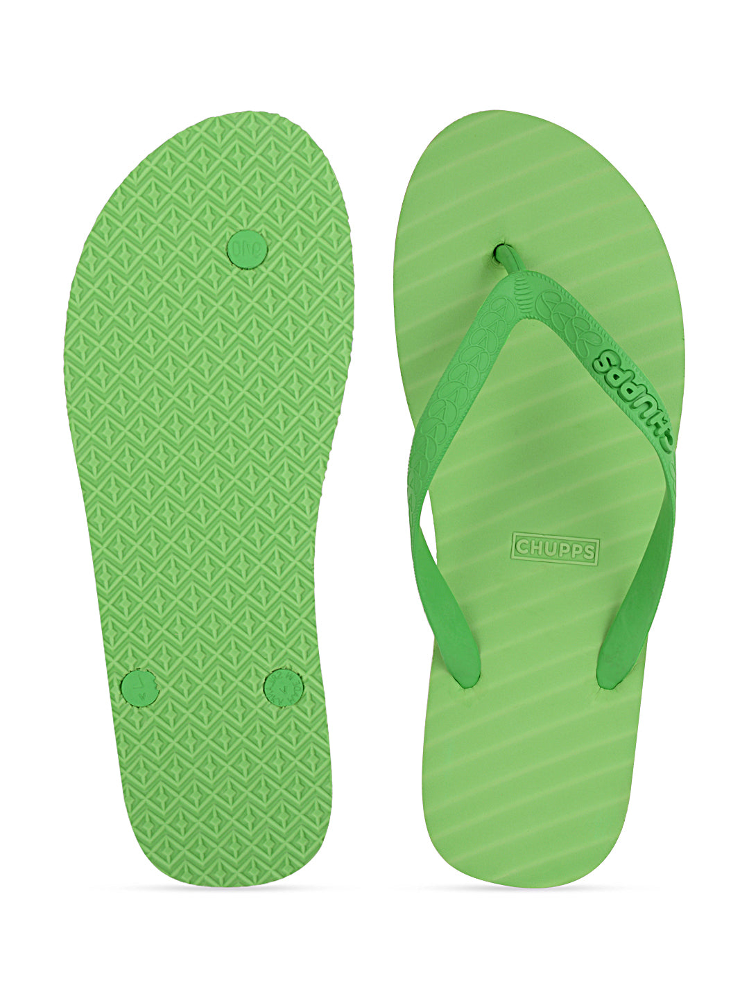 Chupps Banana Leaf Monochrome Unisex Flip Flops