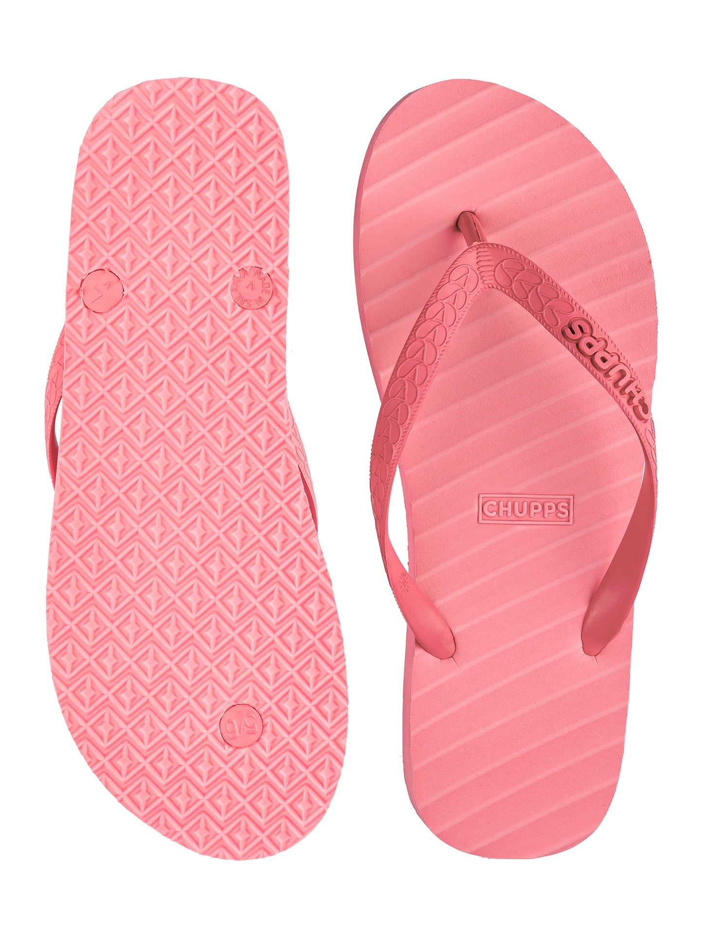 Chupps Banana Leaf Monochrome Unisex Flip Flops