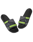 Ace Black Grey Sliders