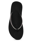 Solis Black V-Straps -Women