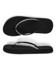 Solis Black V-Straps -Women
