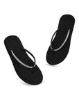 Solis Black V-Straps -Women
