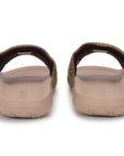 Strata Biodegradable Beige Sliders- Men