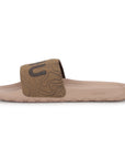 Strata Beige Sliders- Men