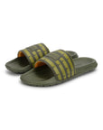 Notch Olive Sliders Men