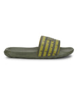 Notch Olive Sliders Men
