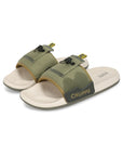 Blaze Olive Off-white Sliders