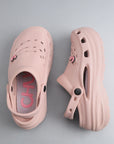 Eden Peach Pink Clogs -Women
