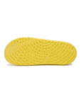 Rubberized Yellow Chupster sole on a white background