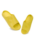 Dynamic view of yellow Chupster on a white background