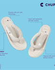 Plush Beige V-Straps -Women