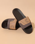 Striker Beige Sliders Men