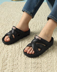 Maven Black Clogs -Women