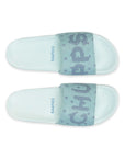 Lovebug Light Blue Sliders -Women