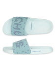 Lovebug Light Blue Sliders -Women
