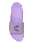 Close-up of soft footbed with visible arch support and cushioned heel.