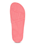 Detail of anti-skid footbed surface for secure footing.