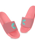 Serra Pink Sliders - Women