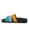 Amora Black Multicolor Sandals- Women