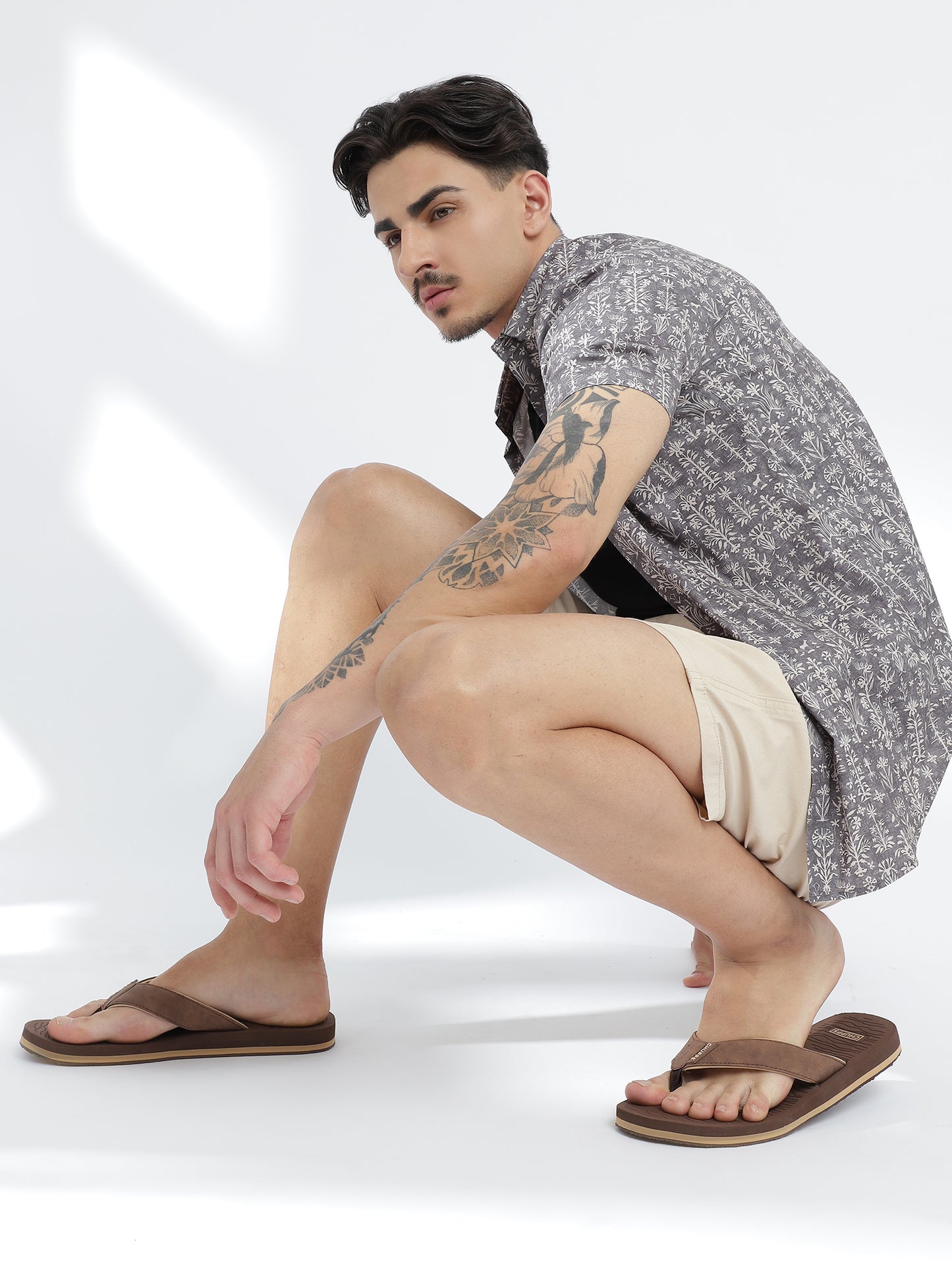 Chupps Wyld Solid Uro Foam Comfort Men's Flip flop