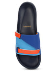 Chupps X Mumbai Indians Ace Orange Navy Sliders