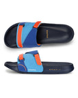 Chupps X Mumbai Indians Ace Orange Navy Sliders