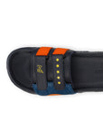 Chupps x Mumbai Indians Glory Orange Navy Sliders