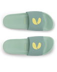 Serra Pista Green Sliders - Women