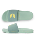 Serra Pista Green Sliders - Women