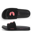 Serra Black Sliders - Women