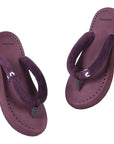 Plush Purple V-Straps -Women