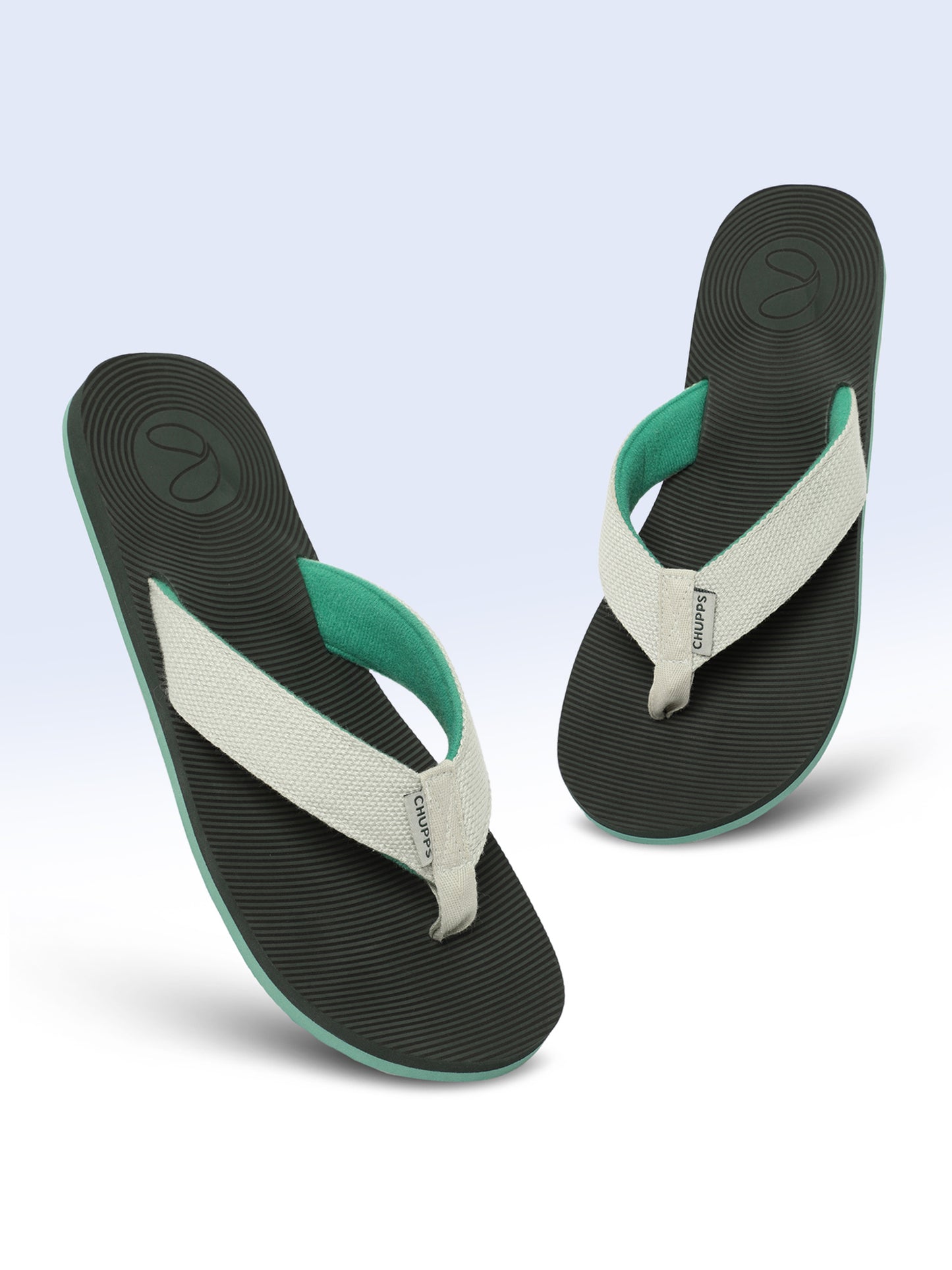 Chupps Wyld Solid Uro Foam Comfort Men's Flip flop