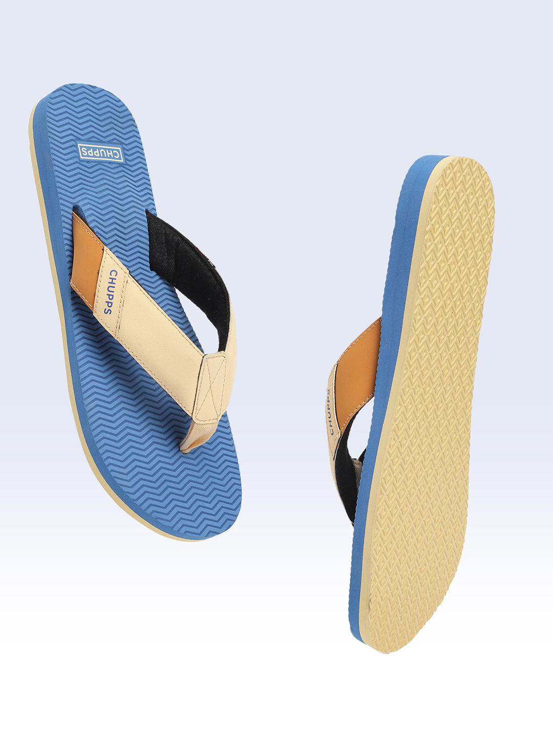 Chupps Wyld Solid Uro Foam Comfort Men's Flip flop