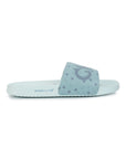 Lovebug Light Blue Sliders -Women