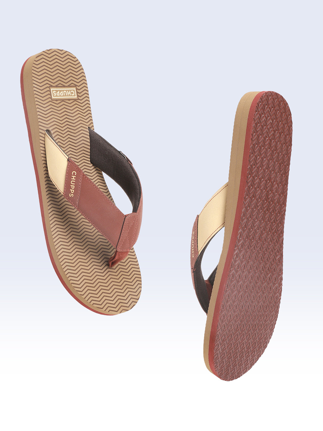 Chupps Wyld Solid URO Foam Comfort Men's Flip flop