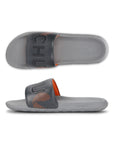Stylish men’s biodegradable sliders with urban streetwear vibe