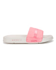 Orla Pink and White Sliders- Women