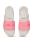 Orla Pink and White Sliders- Women