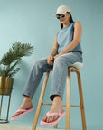 Spring Pink Flip-flops -Women