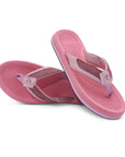 Wyld Lite Maroon Pink V-Straps -Women