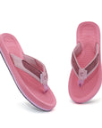 Wyld Lite Maroon Pink V-Straps -Women